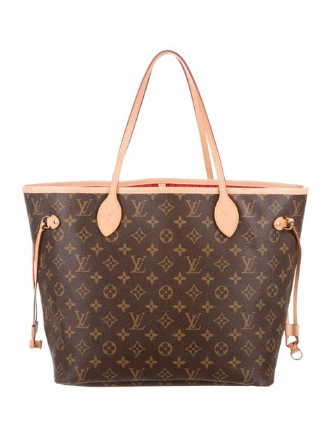 lv neverfull bag monogram|Lv Neverfull mm price.